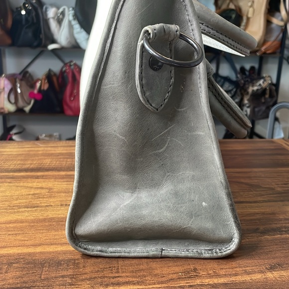FRYE Melissa Satchel-Fern Green - Picture 10 of 14